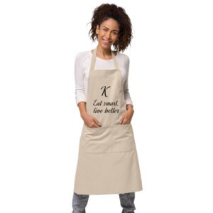 Keoly Eat smart Organic cotton apron